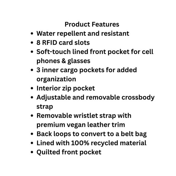 IHKWIP - THE QUILTED WRISTLET CROSSBODY - Picture 6 of 6